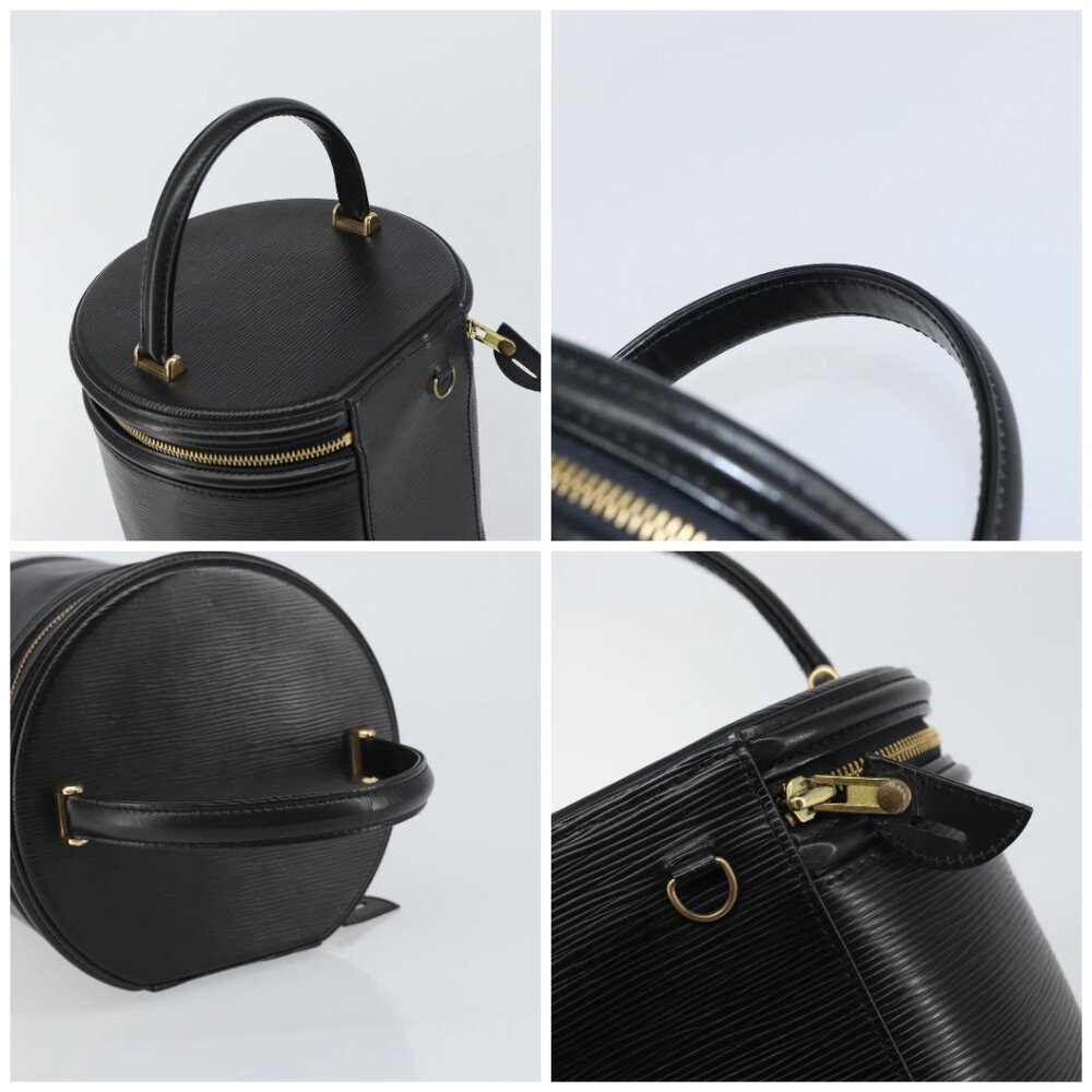 LOUIS VUITTON Epi Cannes Hand Bag Black - Picture 16 of 16